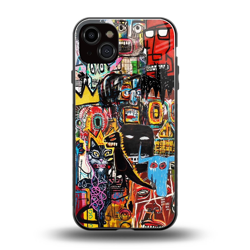 sketch book back phone cover | glass case for iphone 15 plus