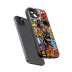 sketch book back phone cover | glass case for iphone 14 plus