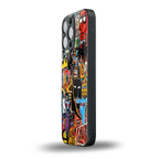 sketch book back phone cover | glass case for iphone 15 pro max