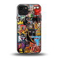 sketch book back phone cover | glass case for iphone 14