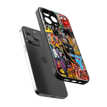 sketch book back phone cover | glass case for iphone 16 pro