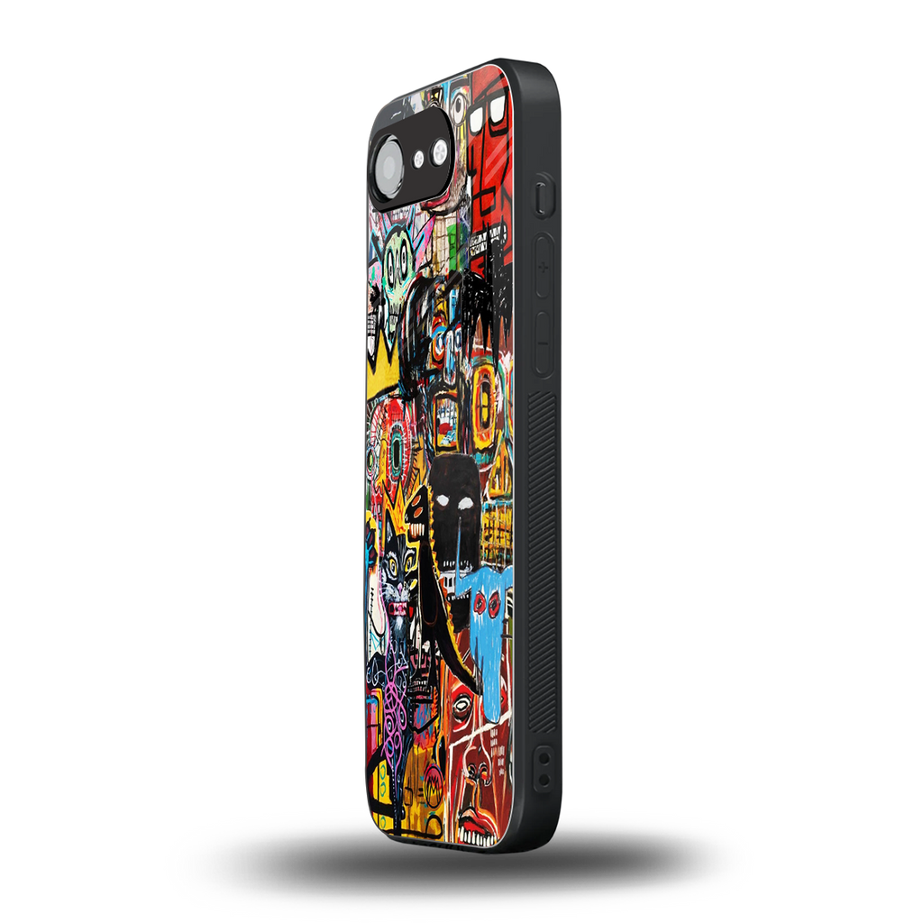 sketch book back phone cover | glass case for iphone 16e