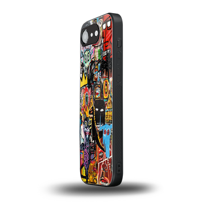 sketch book back phone cover | glass case for iphone 16e