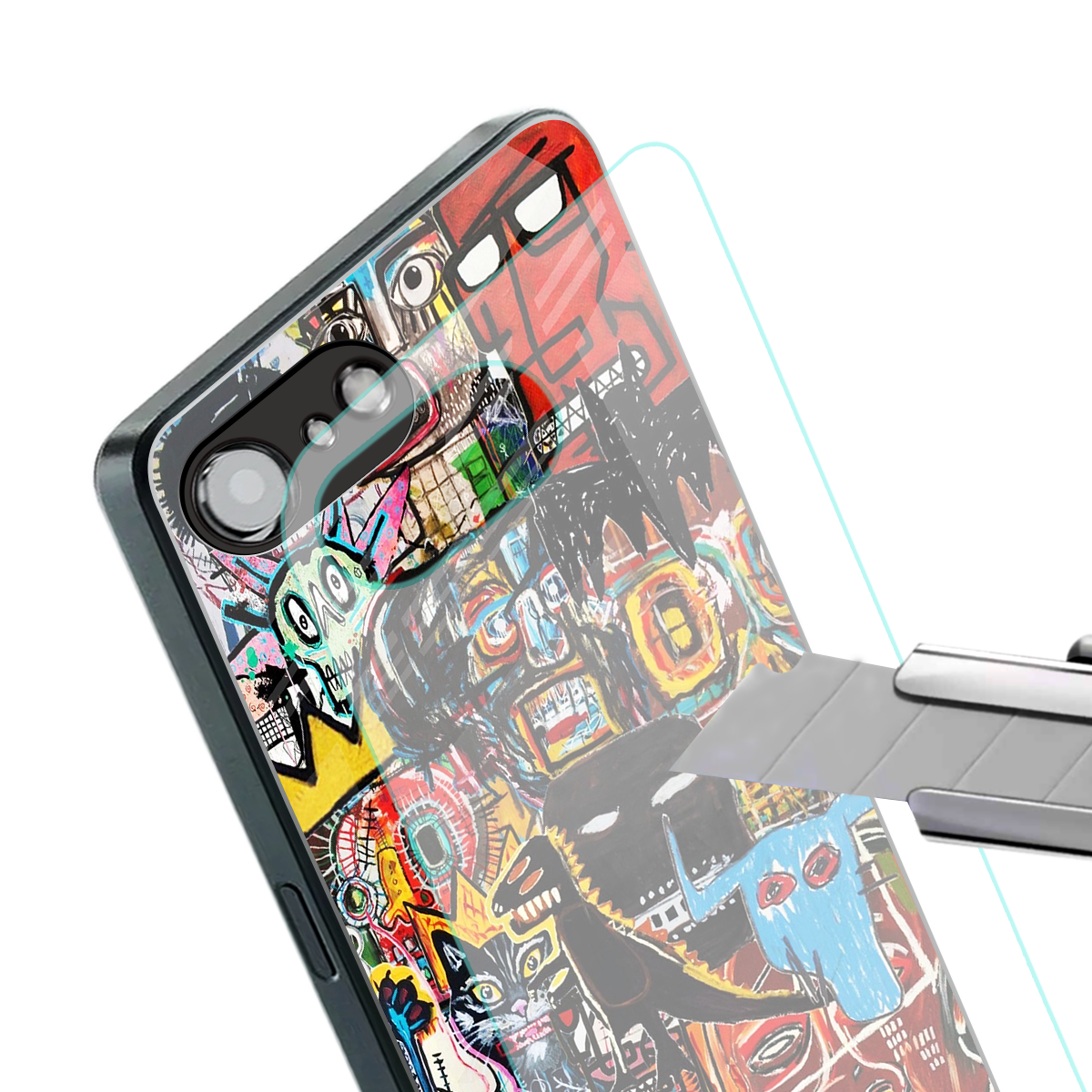 sketch book back phone cover | glass case for iphone 16e