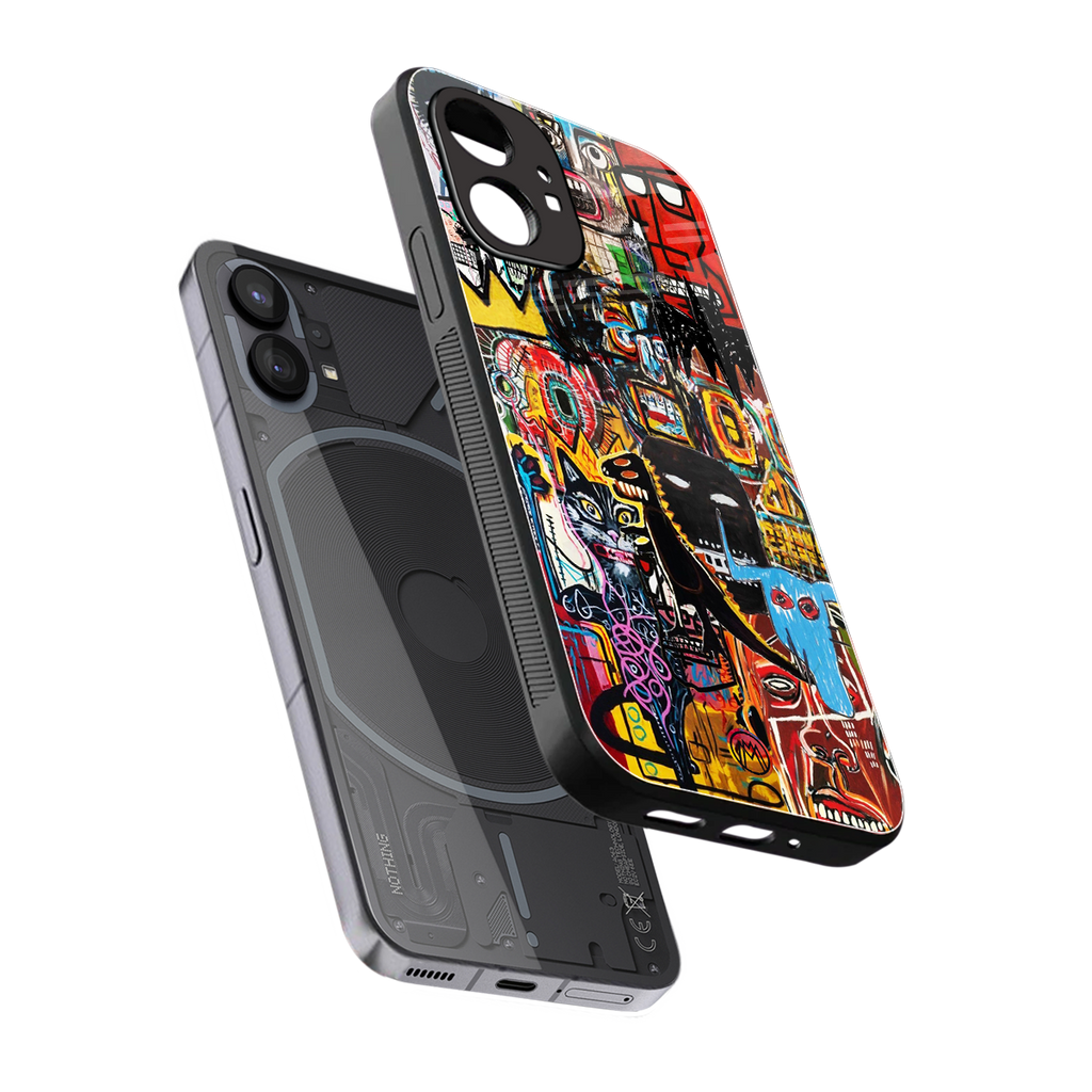sketch book back phone cover | glass case for nothing phone 1