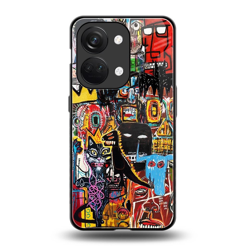 sketch book back phone cover | glass case for oneplus nord 3