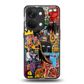 sketch book back phone cover | glass case for oneplus nord 3