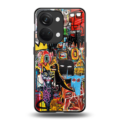 sketch book back phone cover | glass case for oneplus nord 3