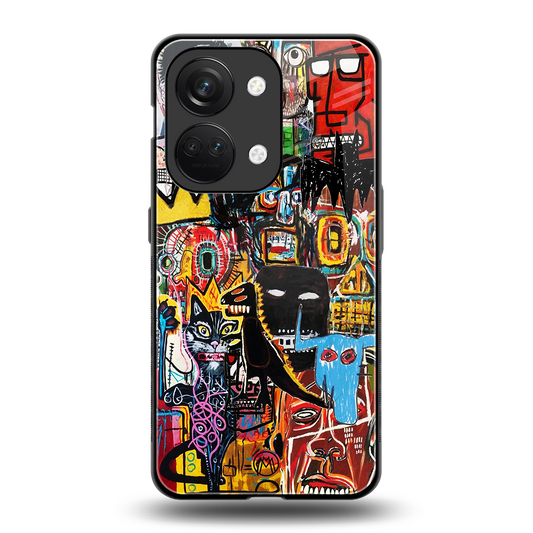 sketch book back phone cover | glass case for oneplus nord 3