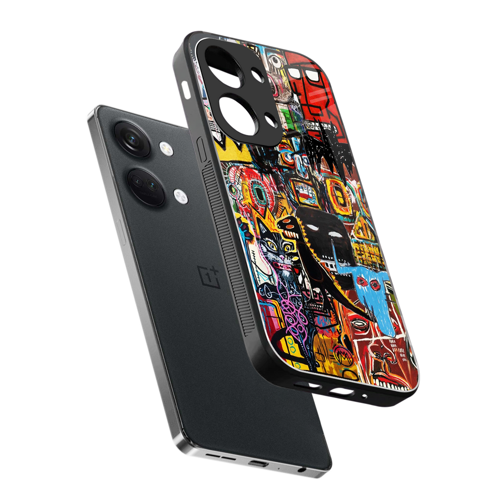 sketch book back phone cover | glass case for oneplus nord 3