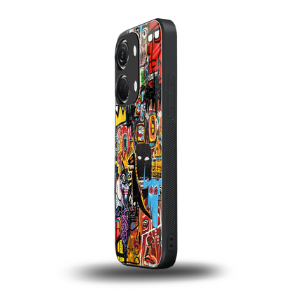sketch book back phone cover | glass case for oneplus nord 3