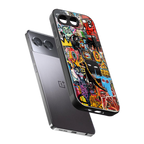 sketch book back phone cover | glass case for oneplus nord 4