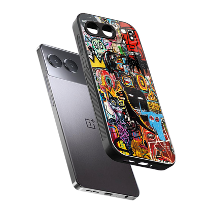 sketch book back phone cover | glass case for oneplus nord 4