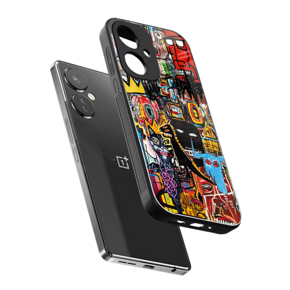 sketch book back phone cover | glass case for oneplus nord ce 3