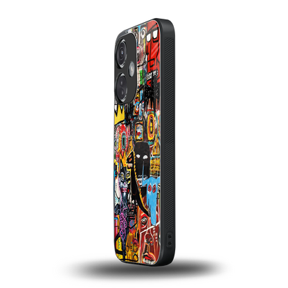 sketch book back phone cover | glass case for oneplus nord ce 3