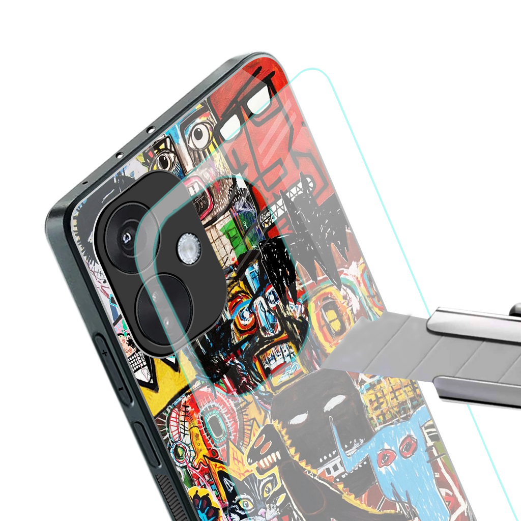 sketch book back phone cover | glass case for oneplus nord ce 3