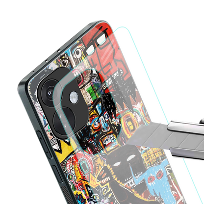 sketch book back phone cover | glass case for oneplus nord ce 3