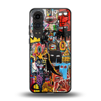 sketch book back phone cover | glass case for oneplus nord ce 4 lite
