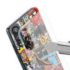 sketch book back phone cover | glass case for oneplus nord ce 4 lite
