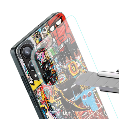 sketch book back phone cover | glass case for oneplus nord ce 4 lite