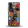 sketch book back phone cover | glass case for oneplus nord ce 4