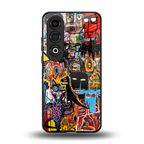 sketch book back phone cover | glass case for oneplus nord ce 4
