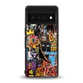 sketch book back phone cover | glass case for google pixel 6 pro