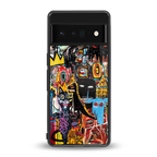 sketch book back phone cover | glass case for google pixel 6 pro