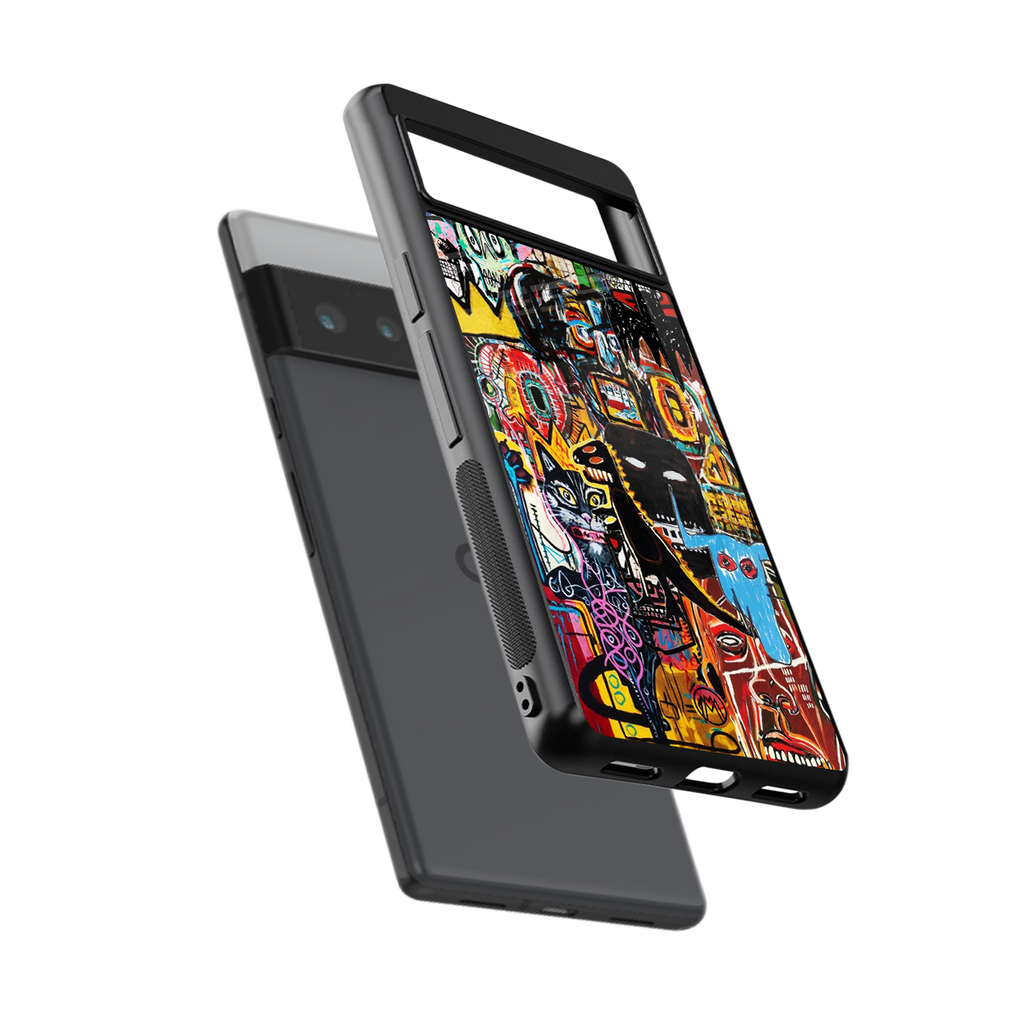 sketch book back phone cover | glass case for google pixel 6 pro