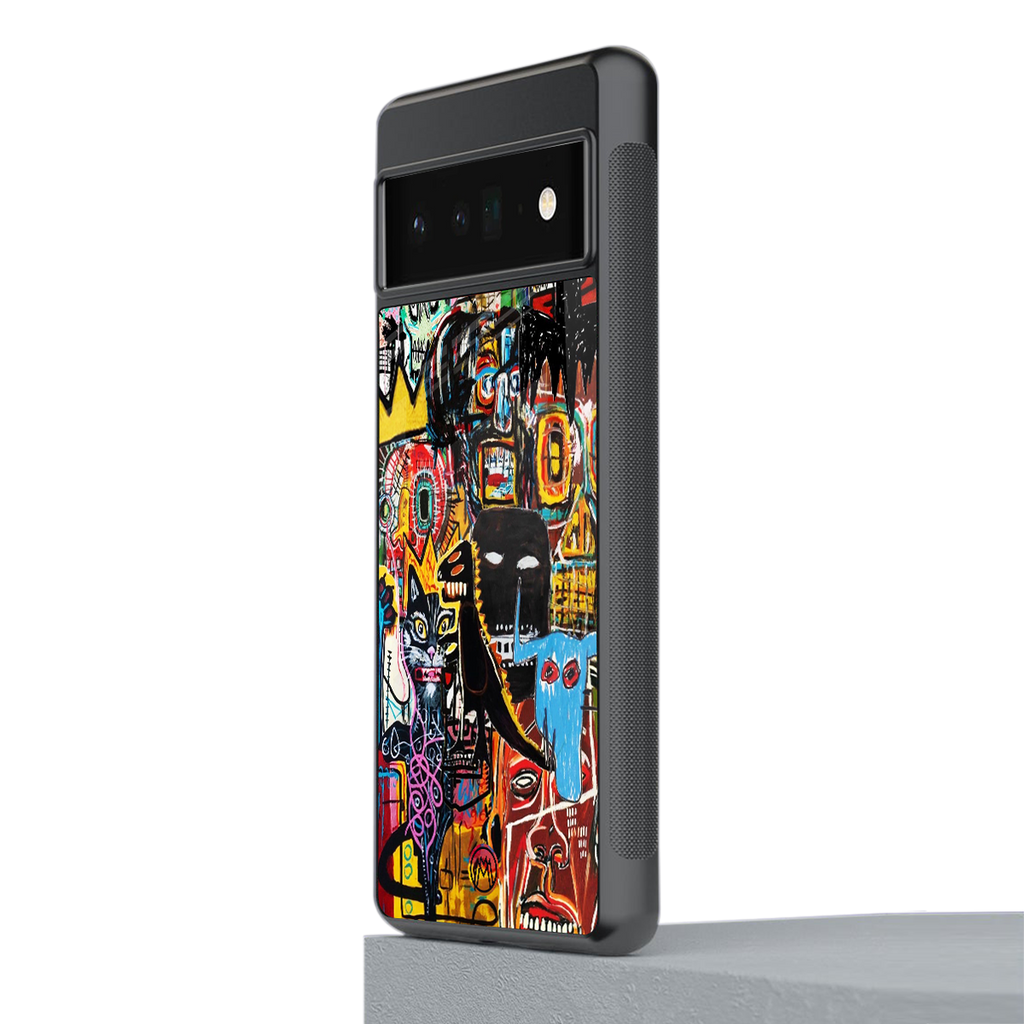 sketch book back phone cover | glass case for google pixel 6 pro