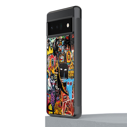 sketch book back phone cover | glass case for google pixel 6 pro
