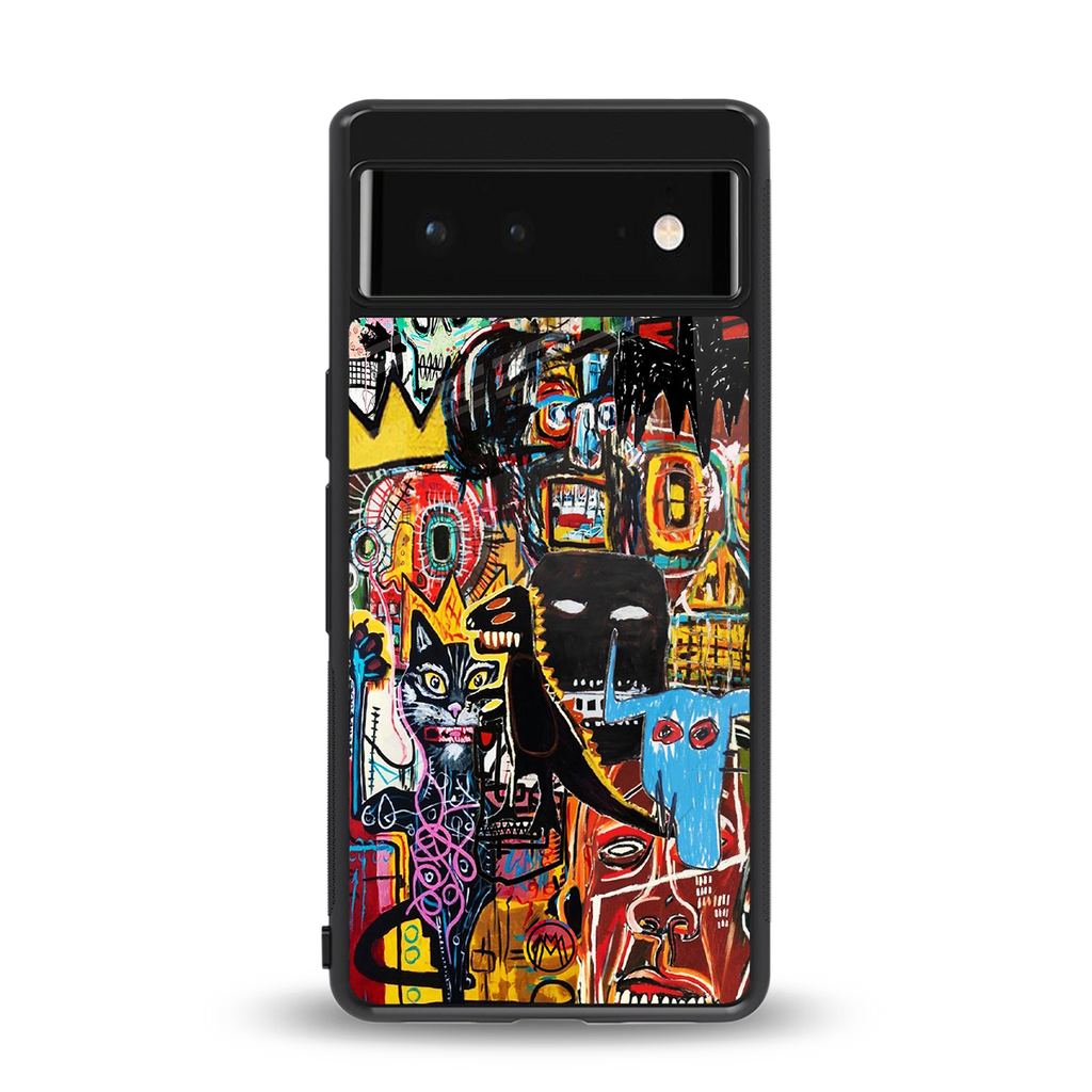 sketch book back phone cover | glass case for google pixel 6