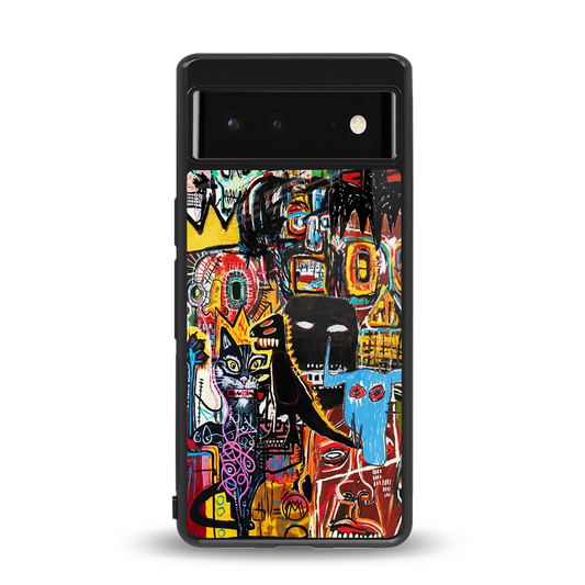 sketch book back phone cover | glass case for google pixel 6
