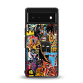 sketch book back phone cover | glass case for Google Pixel 6A