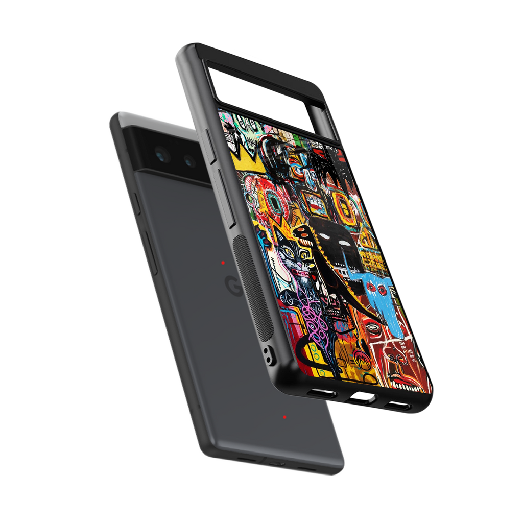 sketch book back phone cover | glass case for google pixel 6