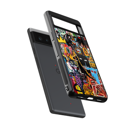 sketch book back phone cover | glass case for Google Pixel 6A