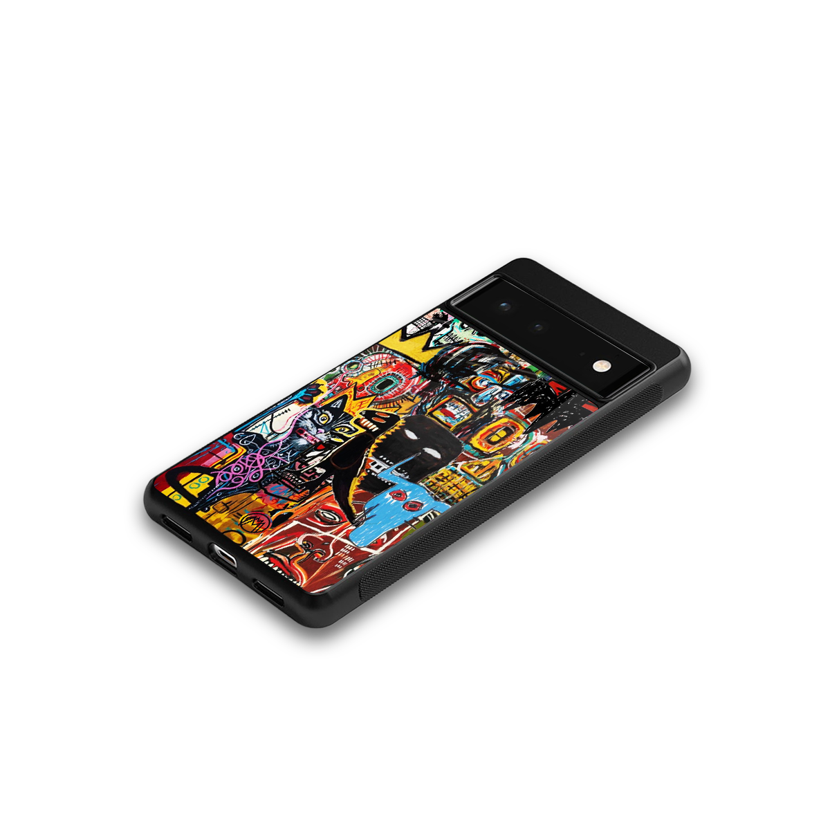 sketch book back phone cover | glass case for google pixel 6