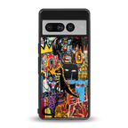 sketch book back phone cover | glass case for google pixel 7 pro