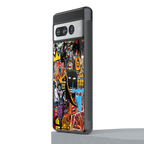 sketch book back phone cover | glass case for google pixel 7 pro