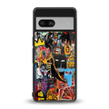 sketch book back phone cover | glass case for Google Pixel 7A