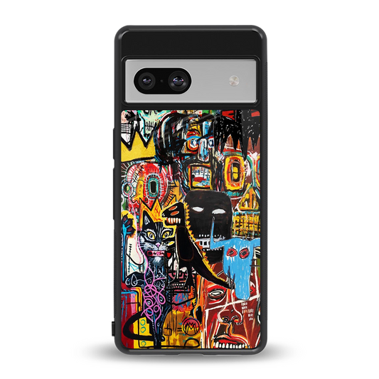 sketch book back phone cover | glass case for Google Pixel 7A