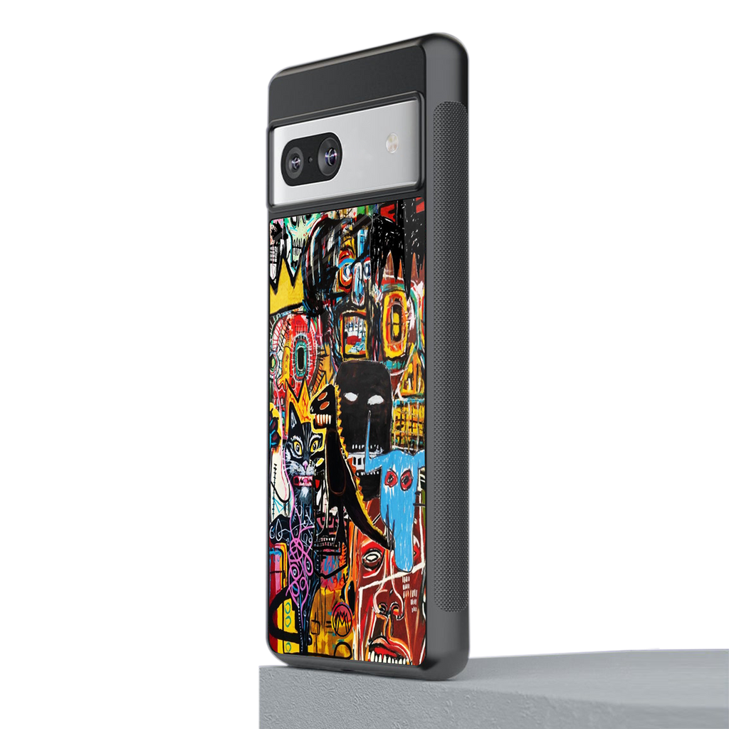 sketch book back phone cover | glass case for Google Pixel 7A