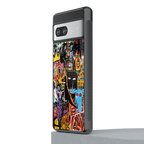 sketch book back phone cover | glass case for Google Pixel 7A