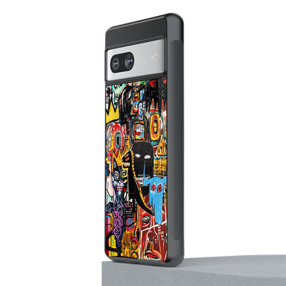 sketch book back phone cover | glass case for Google Pixel 7A