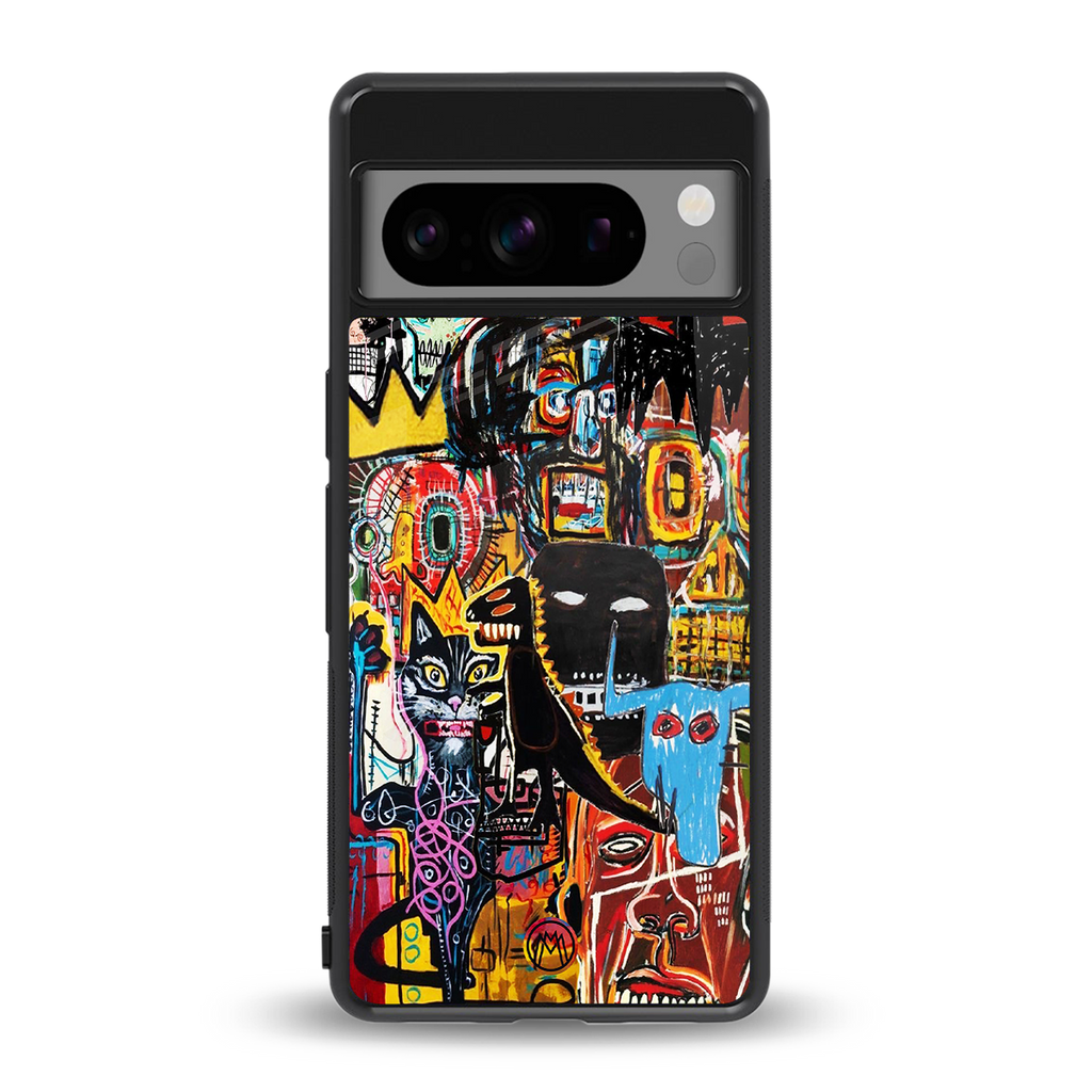 sketch book back phone cover | glass case for google pixel 8 pro