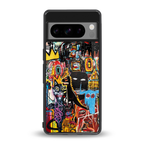 sketch book back phone cover | glass case for google pixel 8 pro