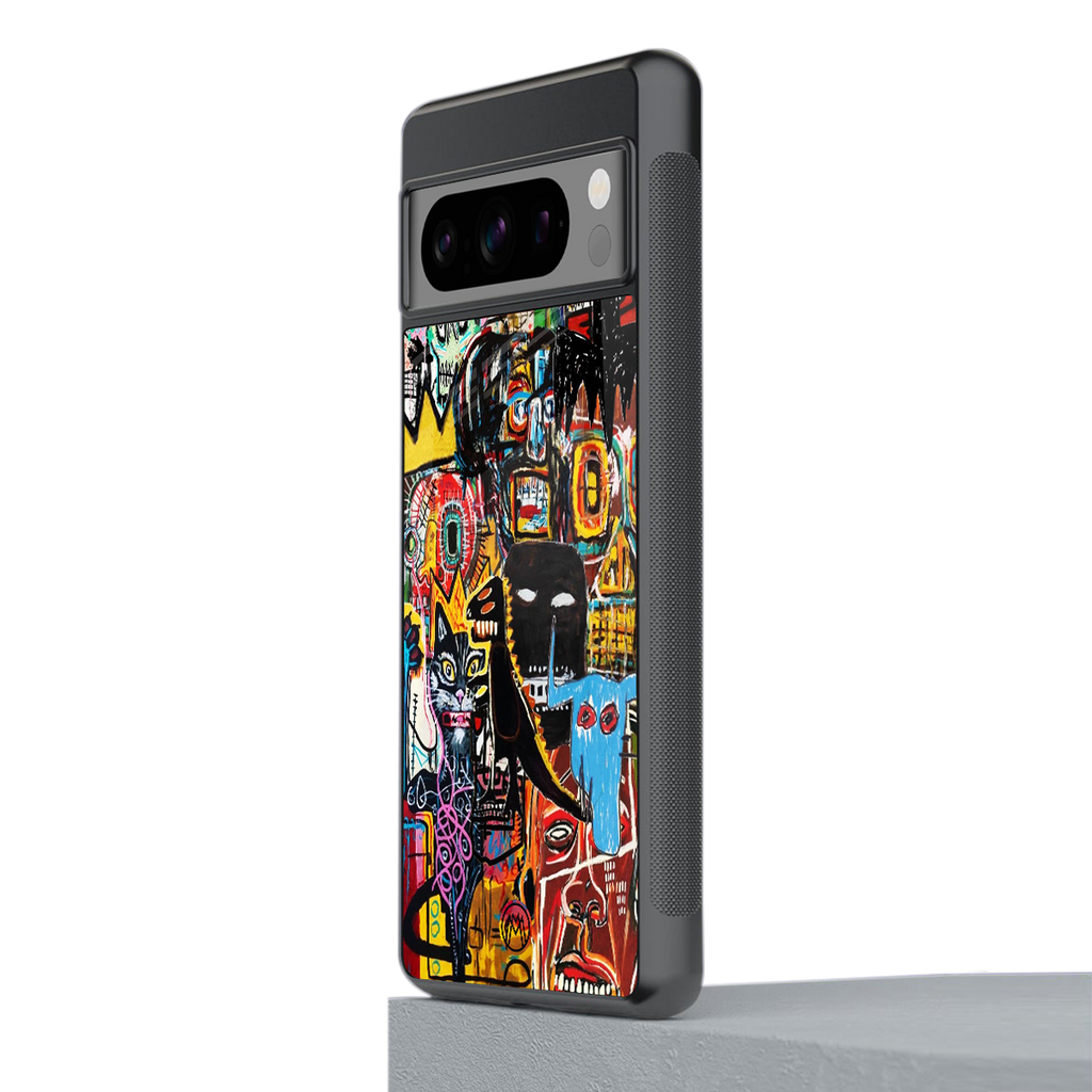 sketch book back phone cover | glass case for google pixel 8 pro