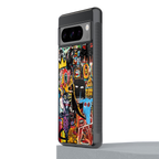 sketch book back phone cover | glass case for google pixel 8 pro