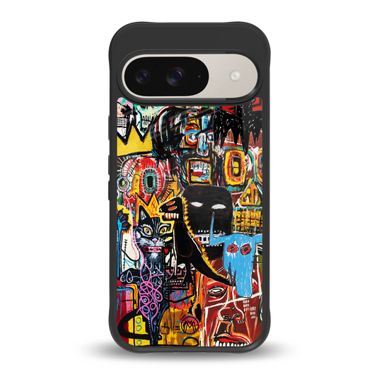 sketch book back phone cover | glass case for google pixel 9