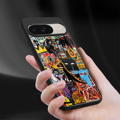 sketch book back phone cover | glass case for google pixel 9